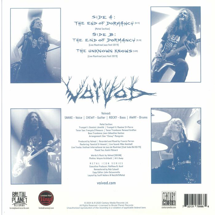 VOIVOD - End Of Dormancy