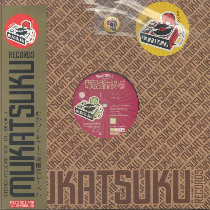 MUKATSUKU presents FRED FISHER ATALOBHOR & HIS OGIZA DANCE BAND - WTFS: The Afro Boogie Disco Funk EP (Obi Edition)