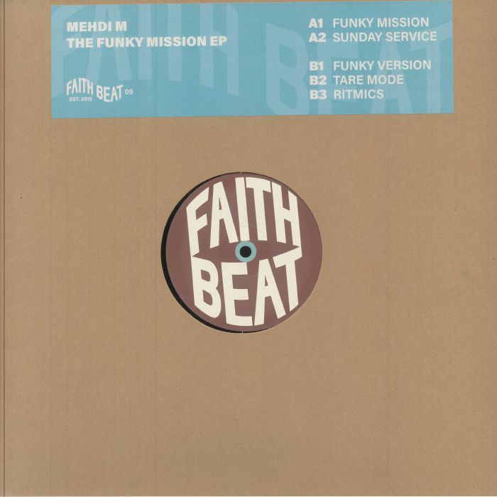 Mehdi M – The Funky Mission EP vinyl cover