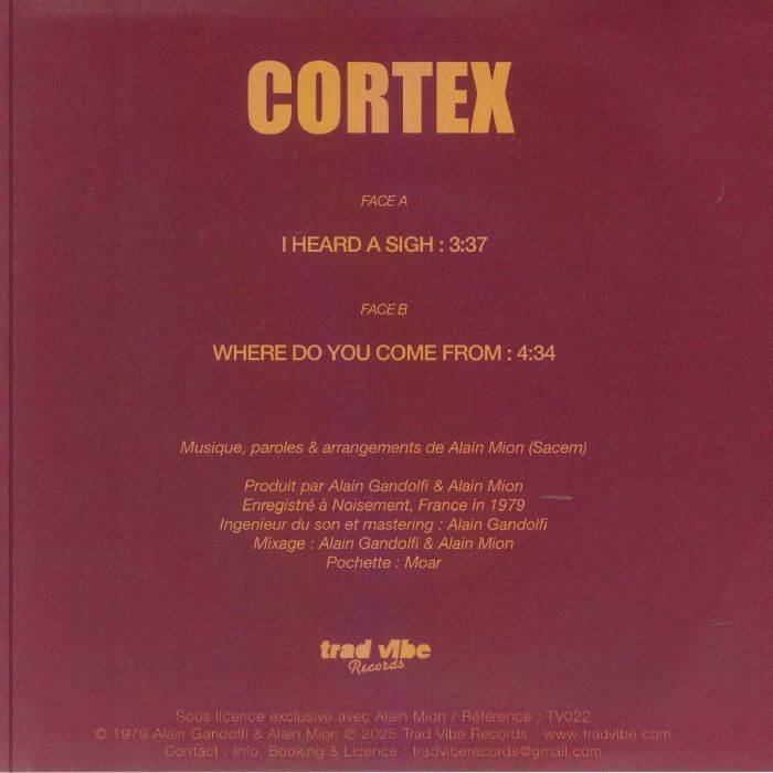 CORTEX - I Heard A Sigh
