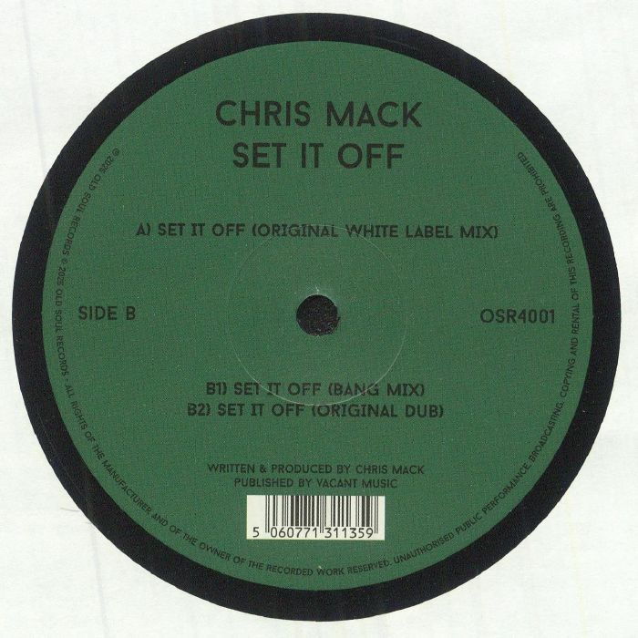 MACK, Chris - Set It Off