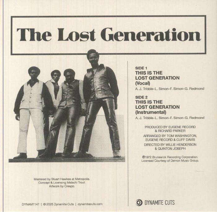LOST GENERATION, The - This Is The Lost Generation