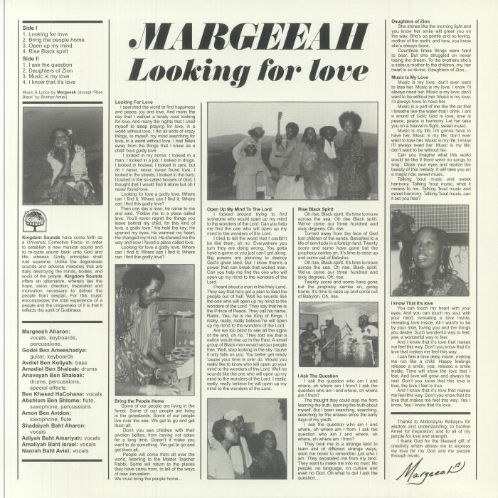 MARGEEAH - Looking For Love