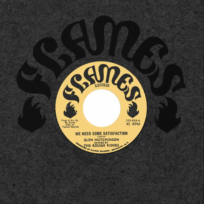 HUTCHINSON, Glen/THE ROUGH RIDERS - We Need Some Satisfaction