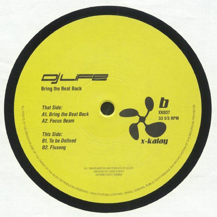 DJ LIFE - Bring The Beat Back