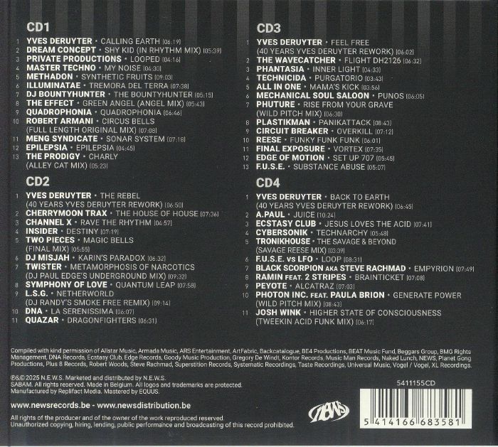 VARIOUS - Yves Deruyter 40 Years