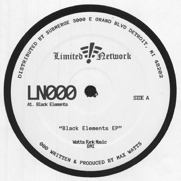Max WATTS - Black Elements EP レコード at Juno Records.