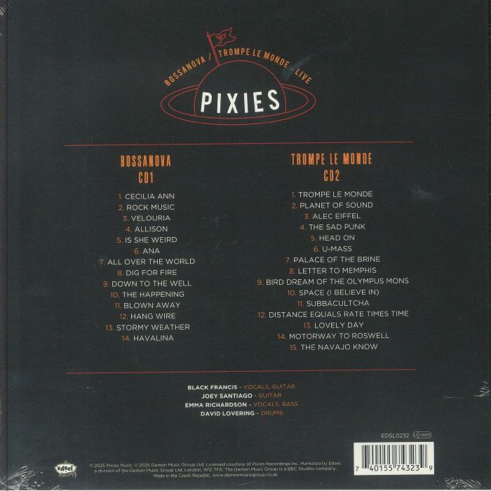 PIXIES - Bossanova/Trompe Le Monde Live