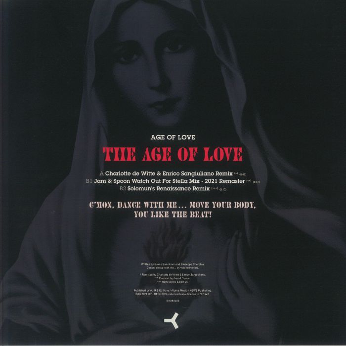 AGE OF LOVE, The - The Age Of Love (remixes & original)