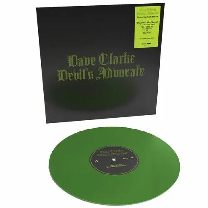 Dave Clarke - Devils Advocate, Green Vinyl 2xLP RSD 2025 Dave Clarke - Devils Advocate, Green Vinyl 2xLP RSD 2025