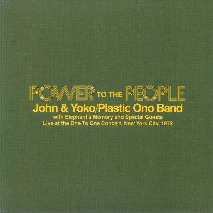 洋楽 John Lennon POWER TO THE PEOPLE 1972 NY John Lennon - Power To The People - The Hits - YouTube