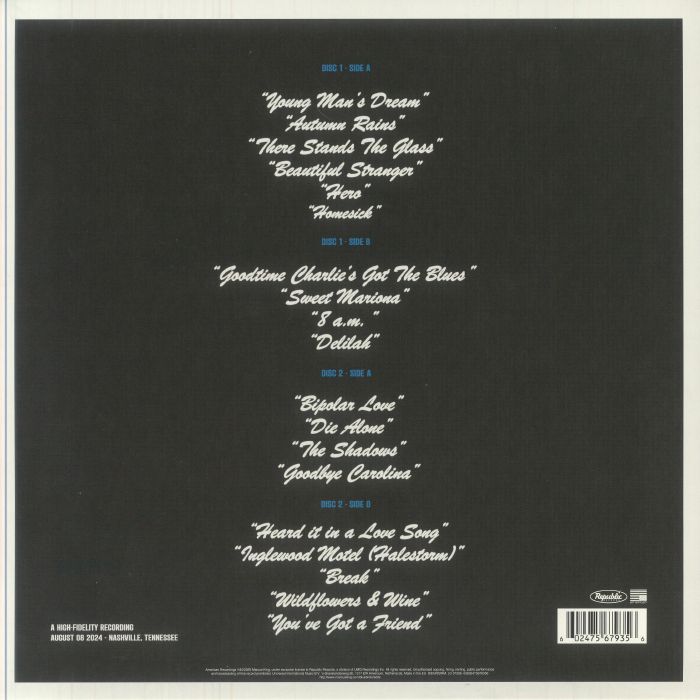 KING, Marcus - Live From The Bluebird Cafe (Record Store Day RSD 2025)