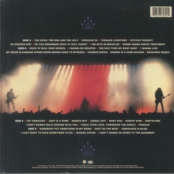 RAMONES - Loco Live (Record Store Day RSD 2025)
