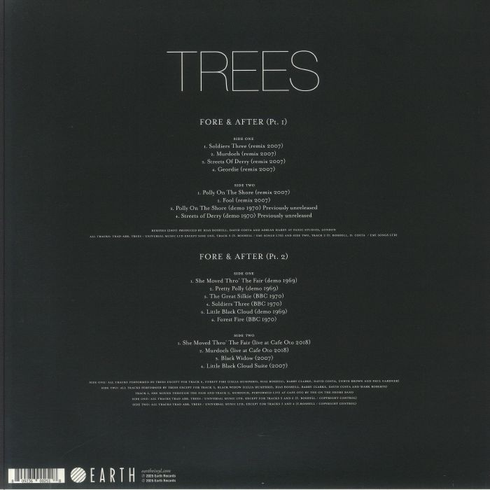 TREES - Fore & After (Record Store Day RSD 2025)