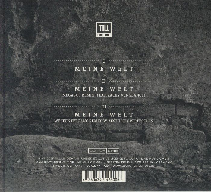 LINDEMANN, Till - Meine Welt