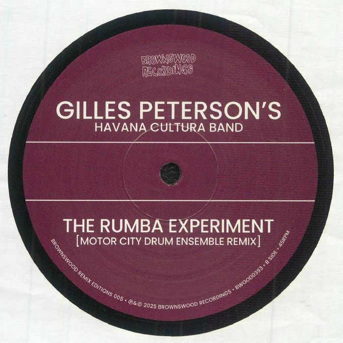 CLAUSSELL, Joe/GILLES PETERSON'S HAVANA CULTURA BAND - Brownswood Remix Editions 005 (Record Store Day RSD 2025)