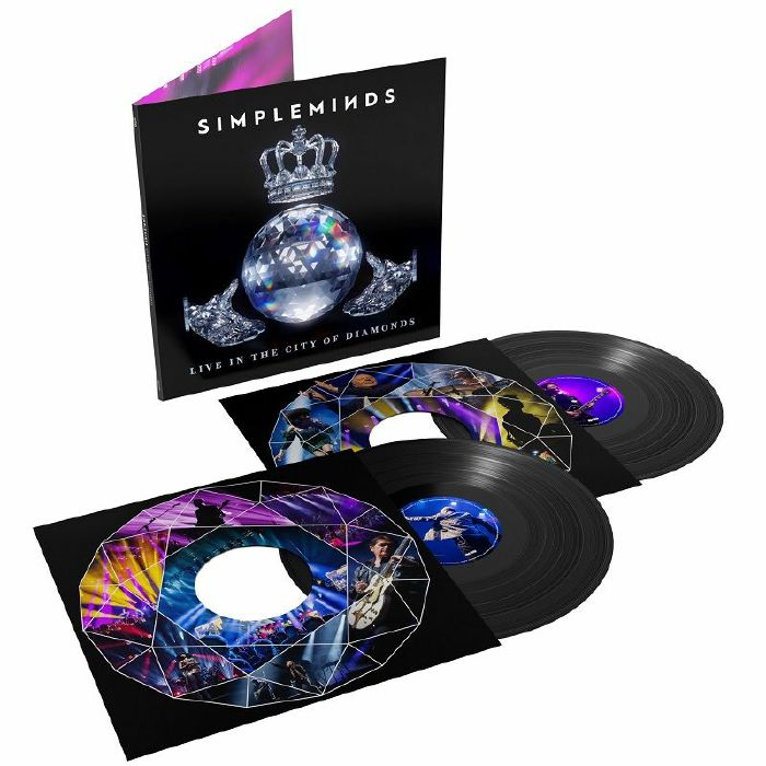 Simple Minds – Live In The City Of Diamonds vinyl cover