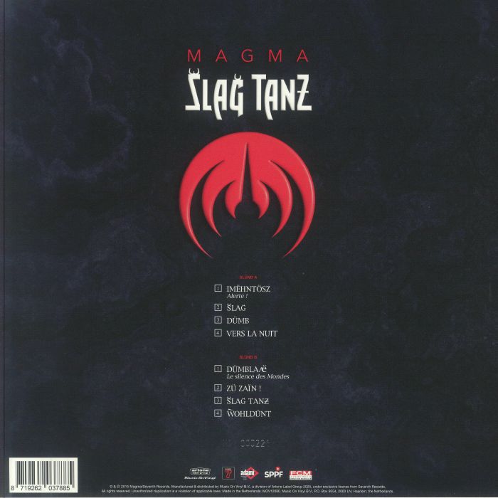 MAGMA - Slag Tanz (remastered) (Record Store Day RSD 2025)