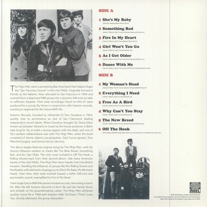 MOJO MEN, The - Dance With Me: The Autumn Singles (Record Store Day RSD 2025)