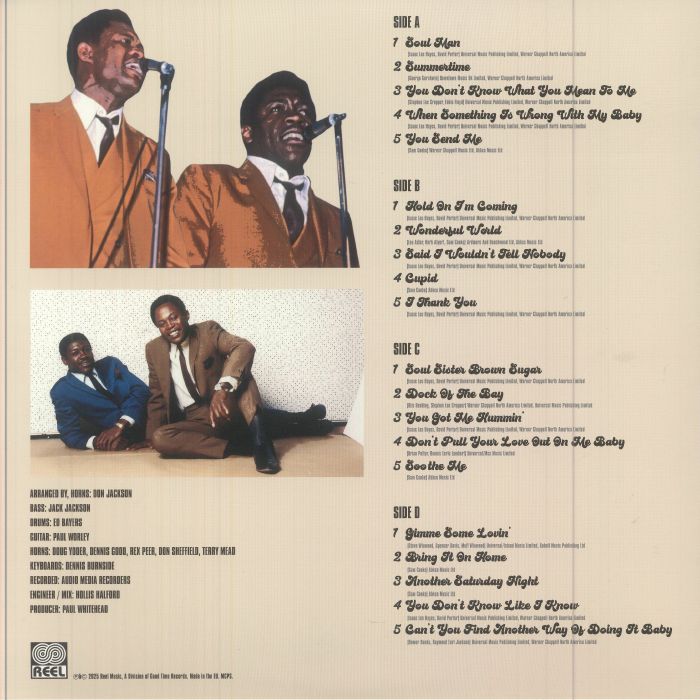 SAM & DAVE - Soul Study: The Nashville Sessions (Record Store Day RSD 2025)