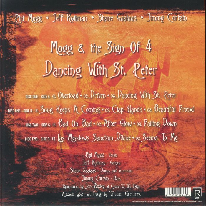 MOGG & THE SIGN OF 4 - Dancing With St Peter (remastered) Vinyl at 