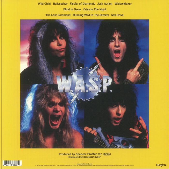 WASP - The Last Command (half speed remastered) (40th Anniversary Edition) (Record Store Day RSD 2025)