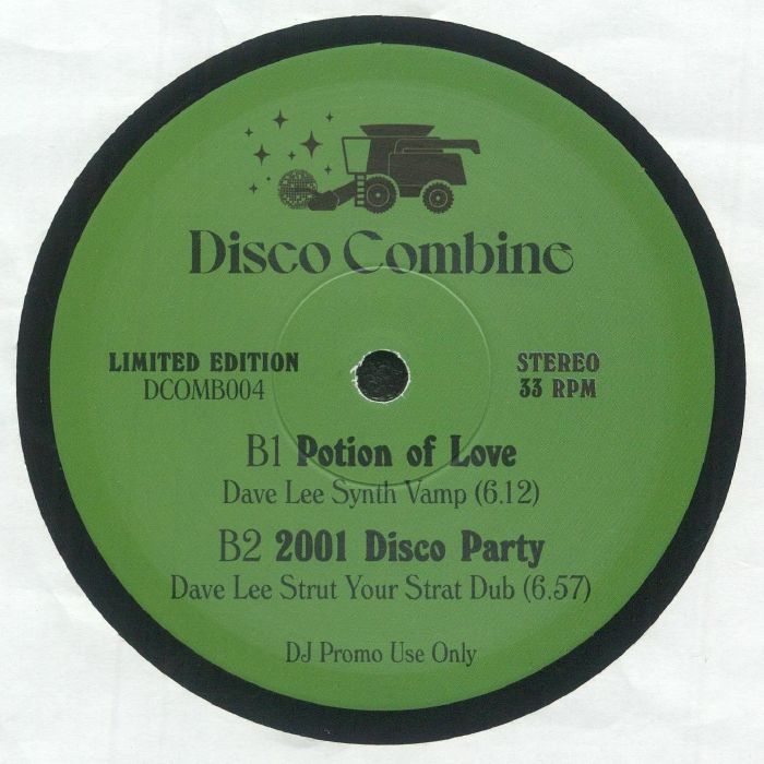 DISCO COMBINE - 2001 Disco Party/Potion Of Love (Dave Lee mixes)