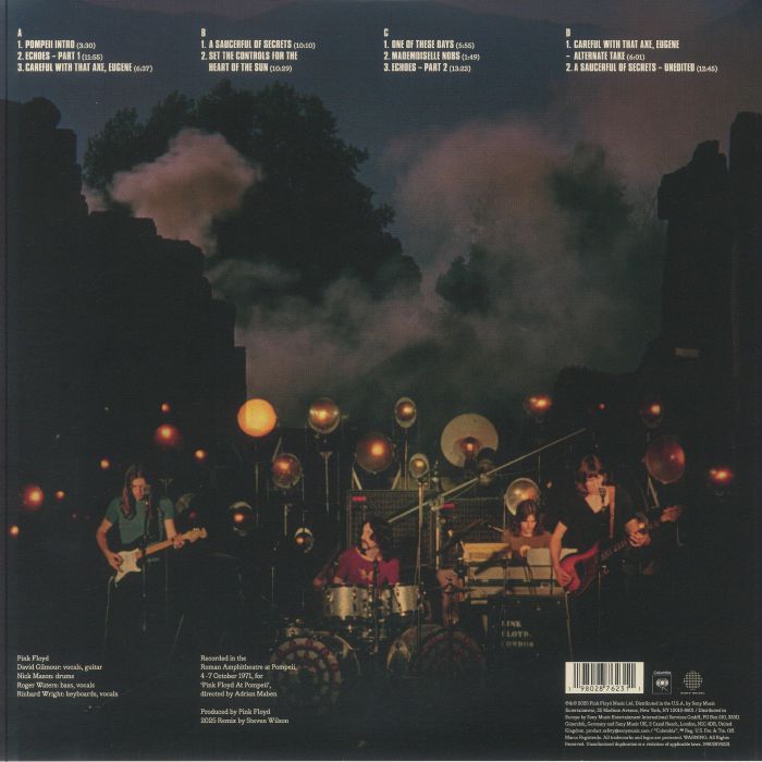 PINK FLOYD - At Pompeii: MCMLXXII