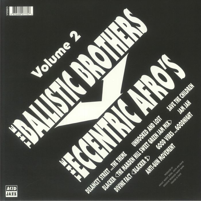BALLISTIC BROTHERS, The/THE ECCENTRIC AFRO'S - Volume 2 (reissue)