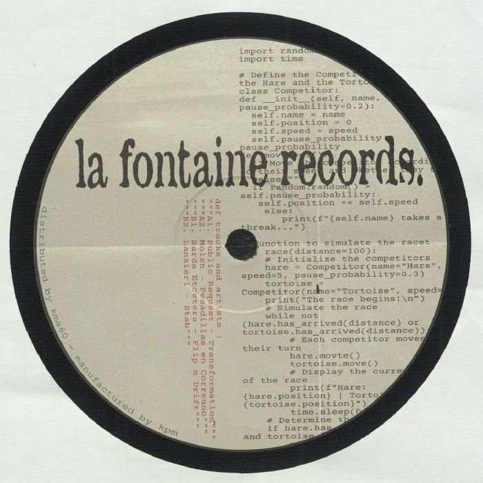 PUBLIC REQUEST/MOLEN/SARDA ETCETERA/LANZIERI - La Fontaine Records Va