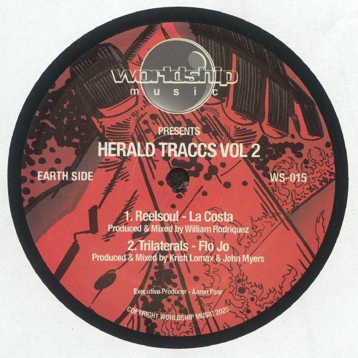 Reelsoul | Trilaterals | Teflon Dons | Roberta – Herald Traccs Vol 2 vinyl cover