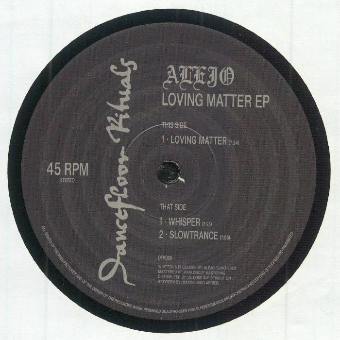 ALEJO - Loving Matter EP