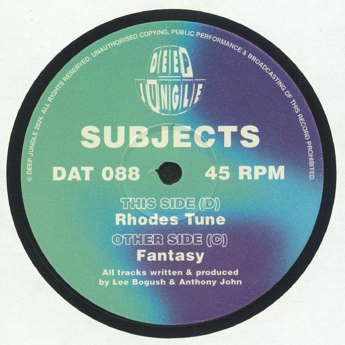 SUBJECTS - Fantasy EP