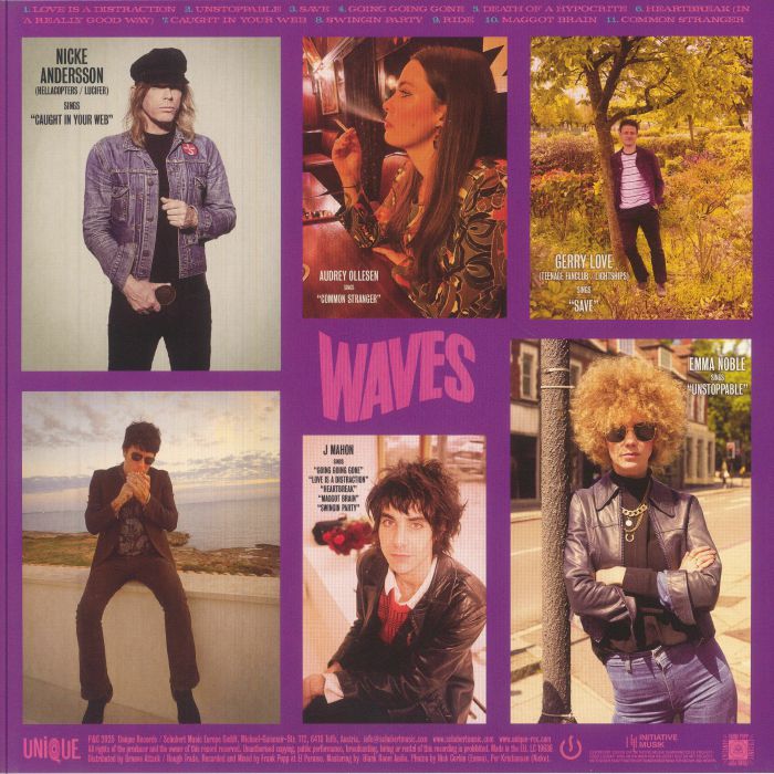 FRANK POPP ENSEMBLE - Waves