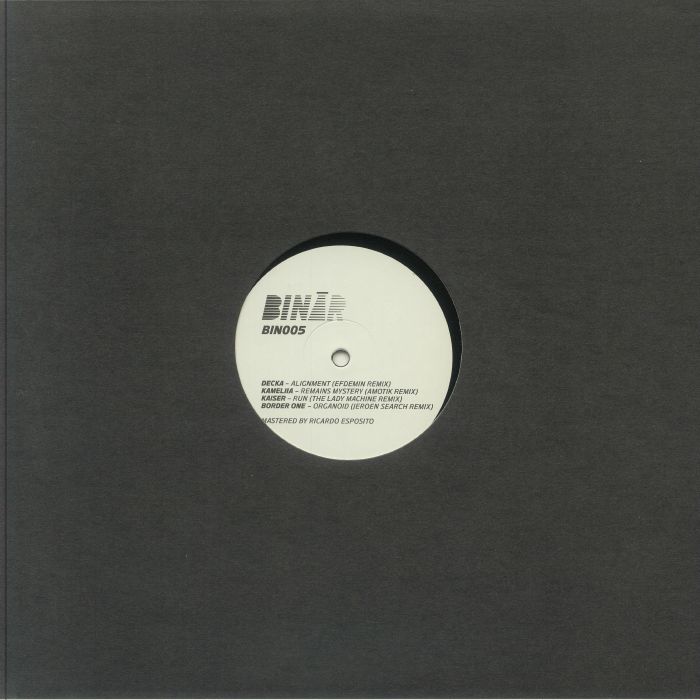 DECKA/KAMELIIA/KAISER/BORDER ONE - BIN 005