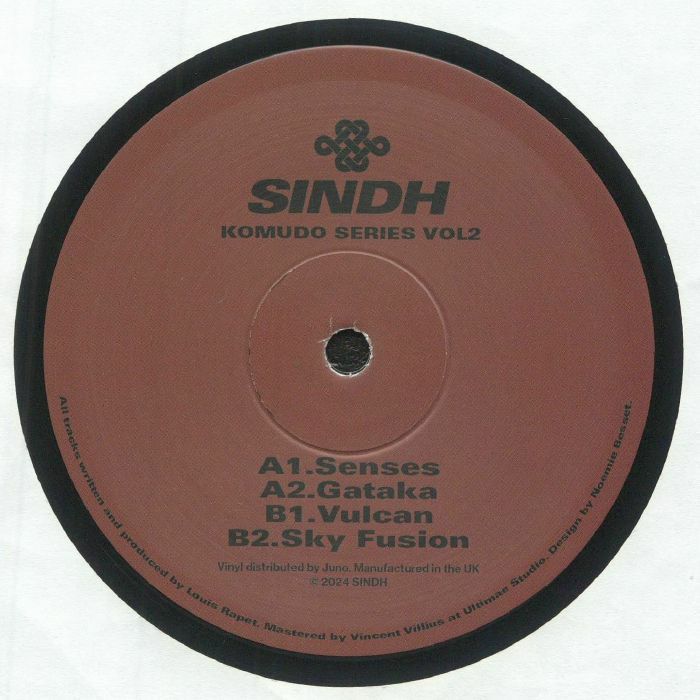 SINDH - Komudo Series Vol 2 (B-STOCK) Vinyl at Juno Records.