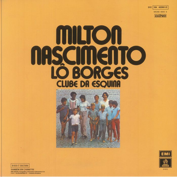 Milton NASCIMENTO/LO BORGES - Clube Da Esquina (reissue