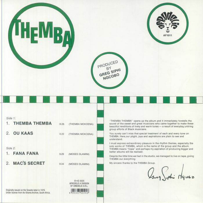 THEMBA - Themba (reissue) (B-STOCK)