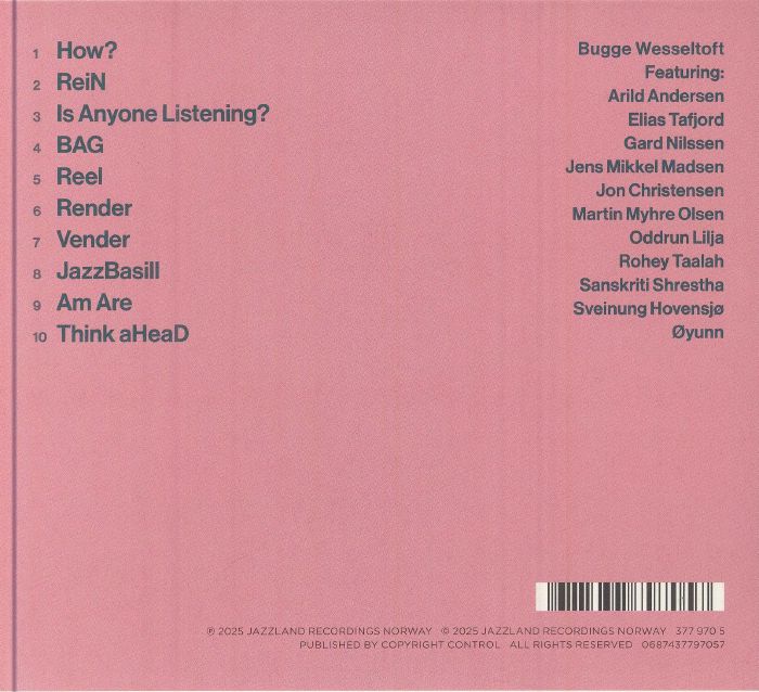 WESSELTOFT, Bugge - Am Are