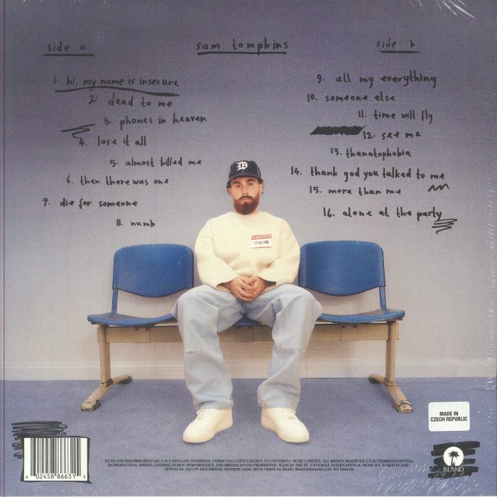TOMPKINS, Sam - Hi My Name Is Insecure