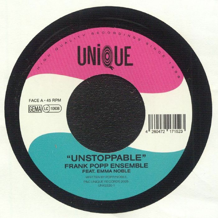 FRANK POPP ENSEMBLE feat EMMA NOBLE/J MAHON - Unstoppable