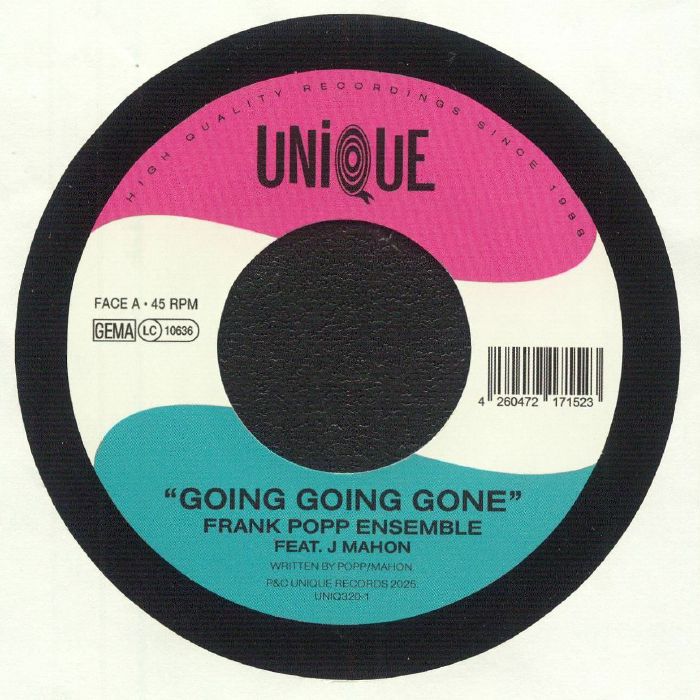 FRANK POPP ENSEMBLE feat EMMA NOBLE/J MAHON - Unstoppable