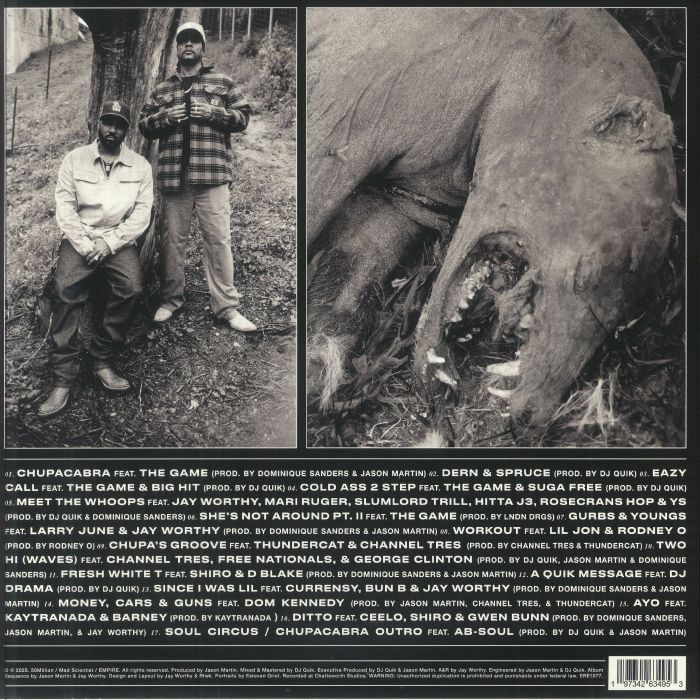 Jason MARTIN/DJ QUIK - Chupacabra レコード at Juno Records.
