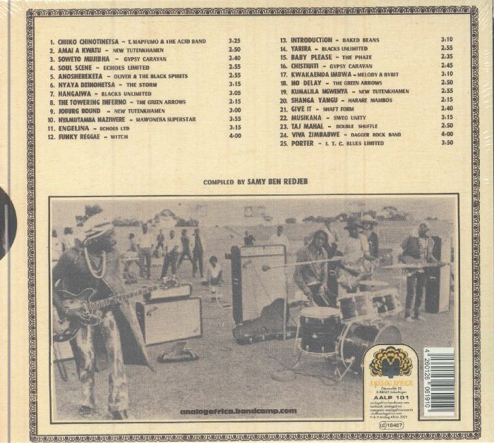 VARIOUS - Roots Rocking Zimbabwe: The Modern Sound Of Harare' Townships 1975-1980