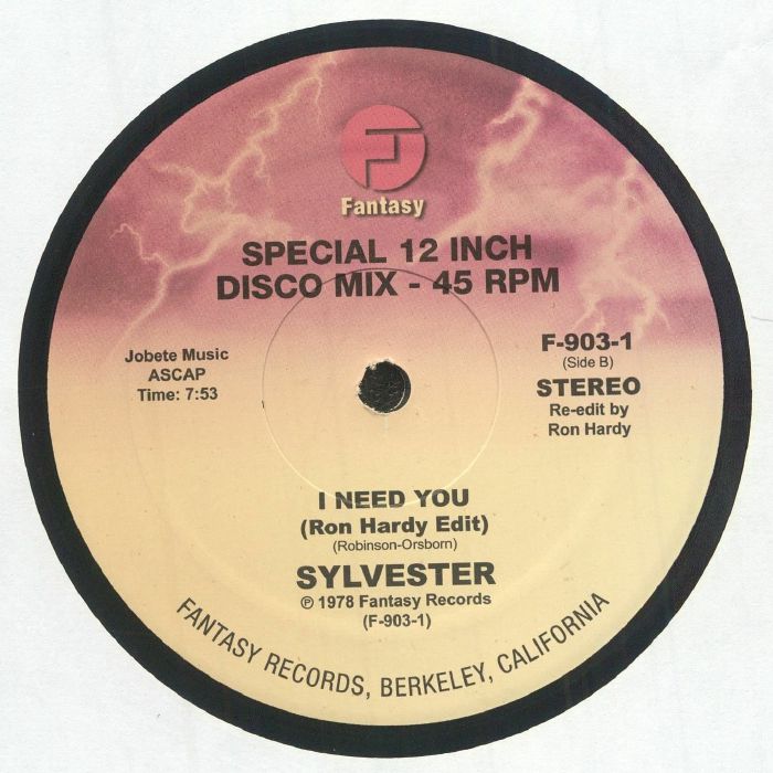 SYLVESTER - I Need You