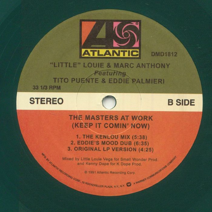 VEGA, Louie/MARC ANTHONY feat TITO PUENTE/EDDIE PALMIERI - The Masters At Work (Keep It Comin' Now)