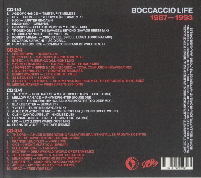 VARIOUS - Boccaccio Life: 1987-1993