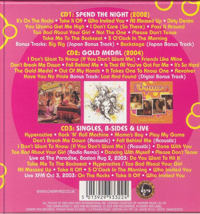 DONNAS, The - The Atlantic Years 2002-2005