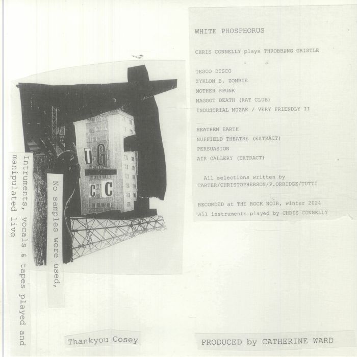 CONNELLY, Chris - White Phosphorus (Chris Connelly Plays Throbbing Gristle)