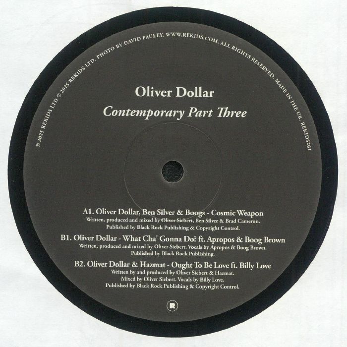DOLLAR, Oliver - Contemporary Part Three